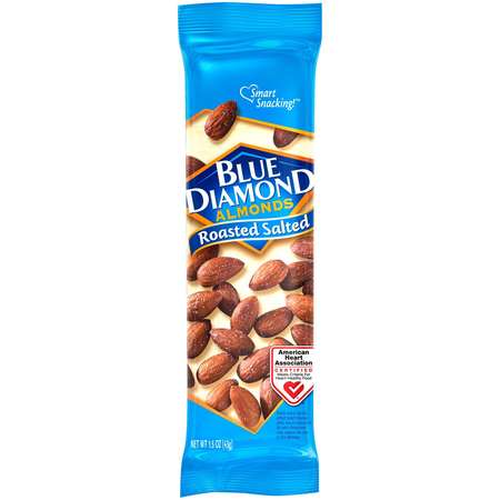 Blue Diamond Blue Diamond Almonds Roasted & Salted Almonds 1.5 oz. Bag, PK144 5180